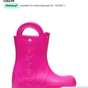 Brand New Crocs Rain Boots for Kids